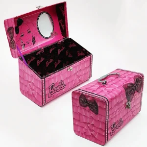 biodegradable rigid cardboard makeup box with mirror
