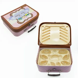 custom printing mini suitcase gift box packaging