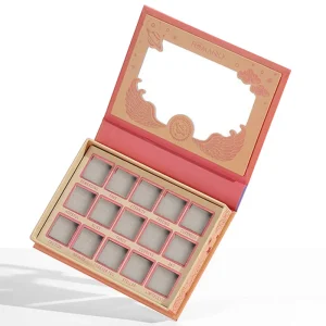 empty lip palette eco-friendly paperboard packaging